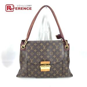 Louis Vuitton Monogram Olympe Shoulder Tote Bag Flap Canvas Brown